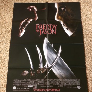 FREDDY VS JASON German one-sheet 33x23 inches
