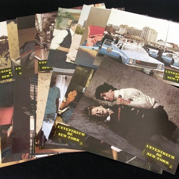 NEW YORK RIPPER, THE French Lobby Card Set complete 16