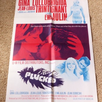 PLUCKED US One Sheet 27x41 inches 1970 Release