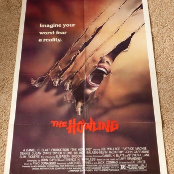 THE HOWLING US One Sheet 27X41