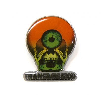TRANSMISSION Pin & Sticker Set Orange Pin